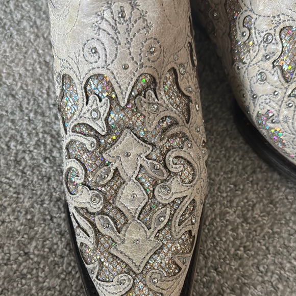 Corral Gray Western Boots - Picture 5 of 6